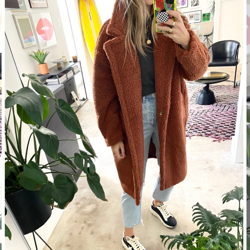 Teddy coat NWT